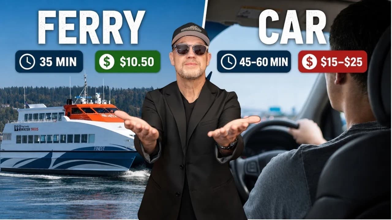 Ferry vs. Driving to Seattle: The True Annual Cost from Kitsap
