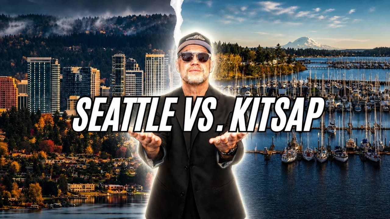 Kitsap vs. Seattle: Is the $392K Affordability Gap Worth It?