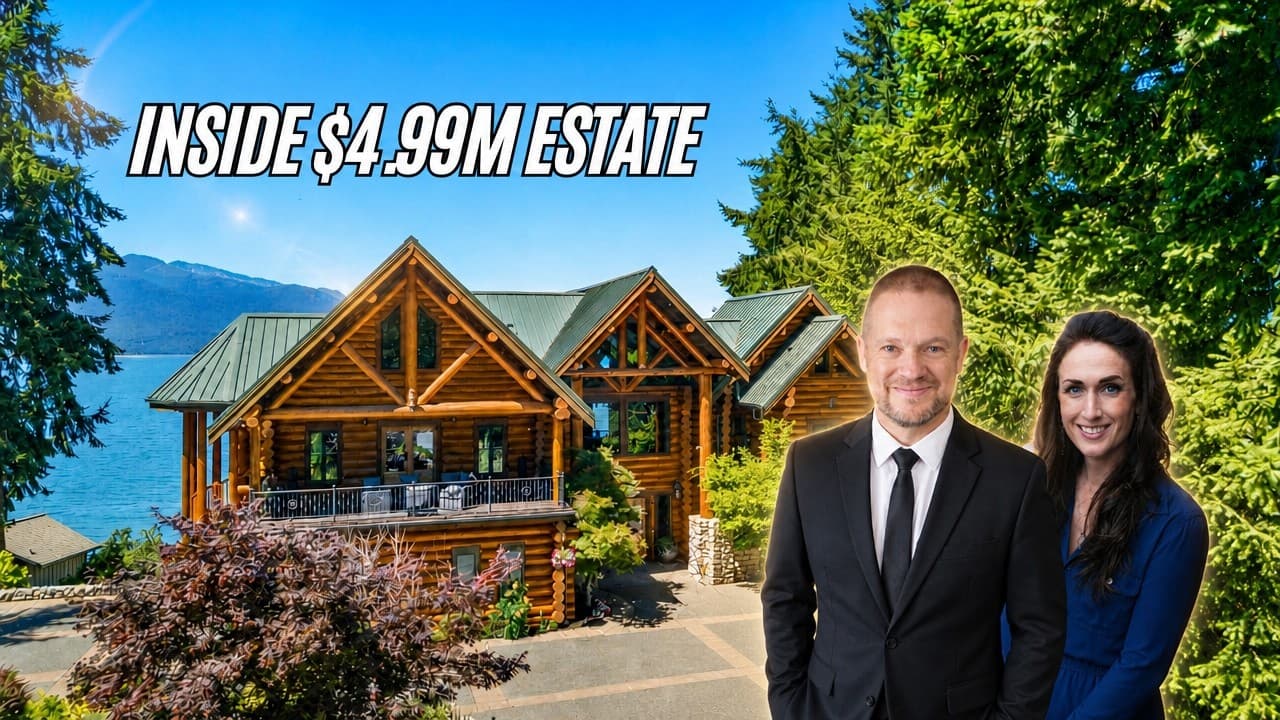 A $5M Log Mansion Across the Water From Seattle